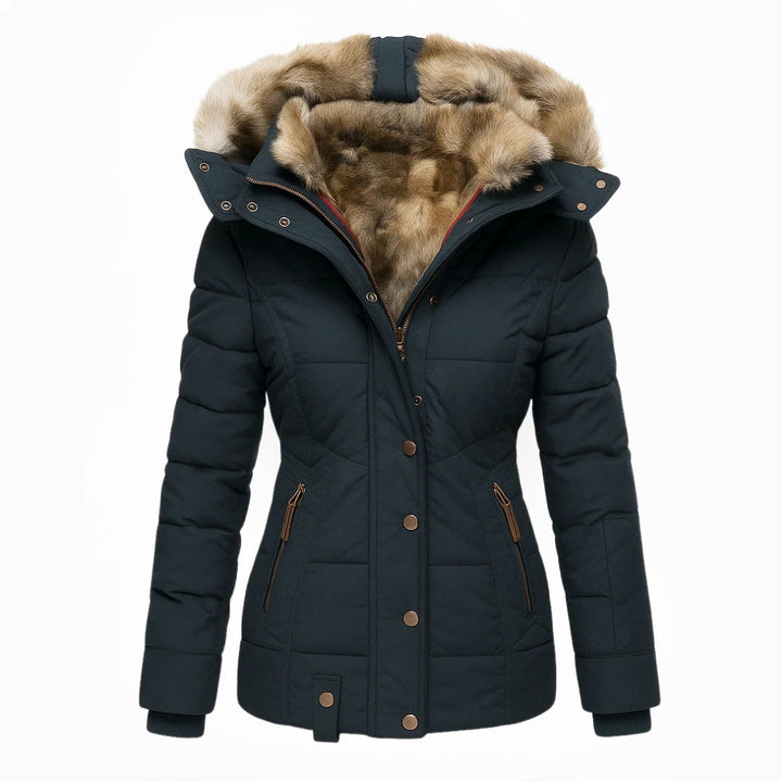 Anna™ | Manteau d'hiver avec doublure en fourrure