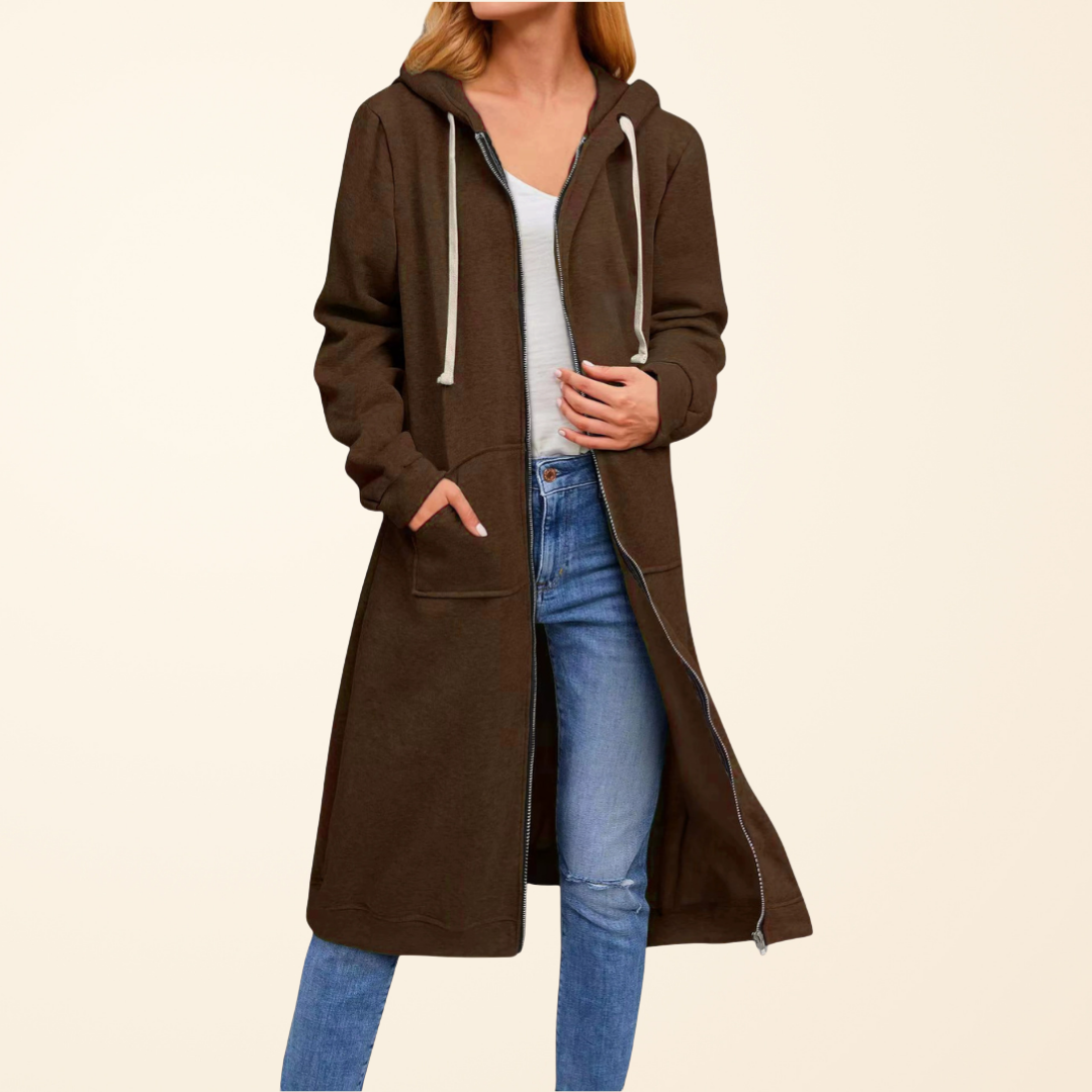 Brixley™ | Cardigan Long avec Zip