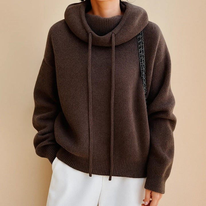 Annalina™ | Hoodie Tricoté