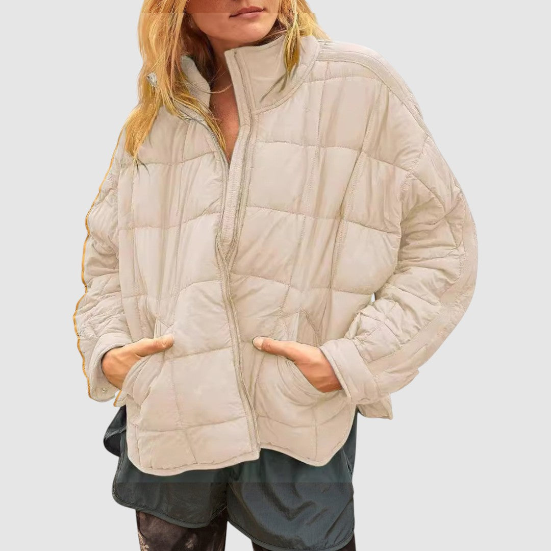 Gabriela - Veste légère et compacte matelassée avec zip