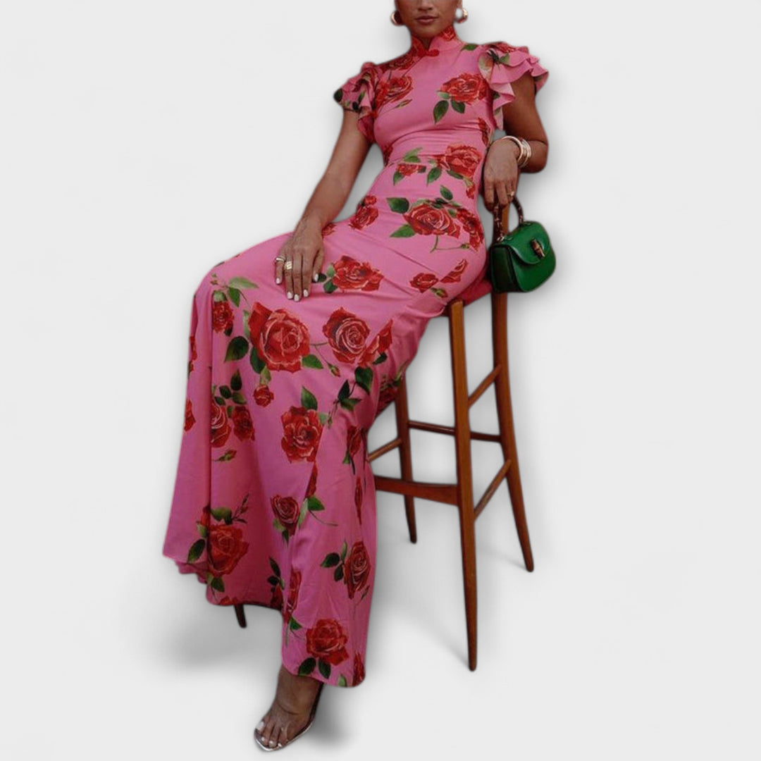 Blanka - Robe maxi à imprimé floral