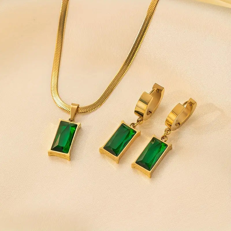 Ensemble de bijoux en or Iselotte Verdain élégant