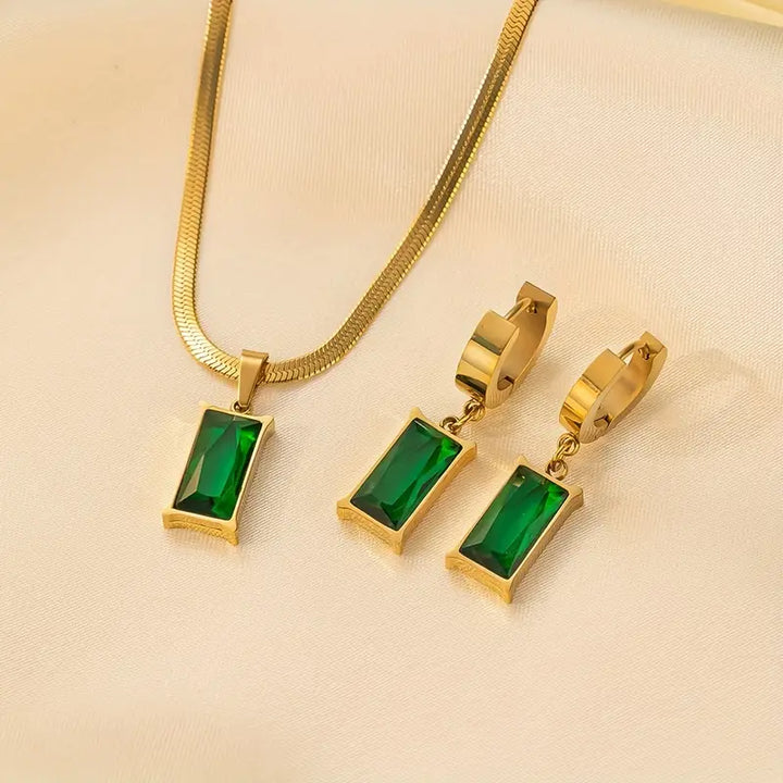 Ensemble de bijoux en or Iselotte Verdain élégant