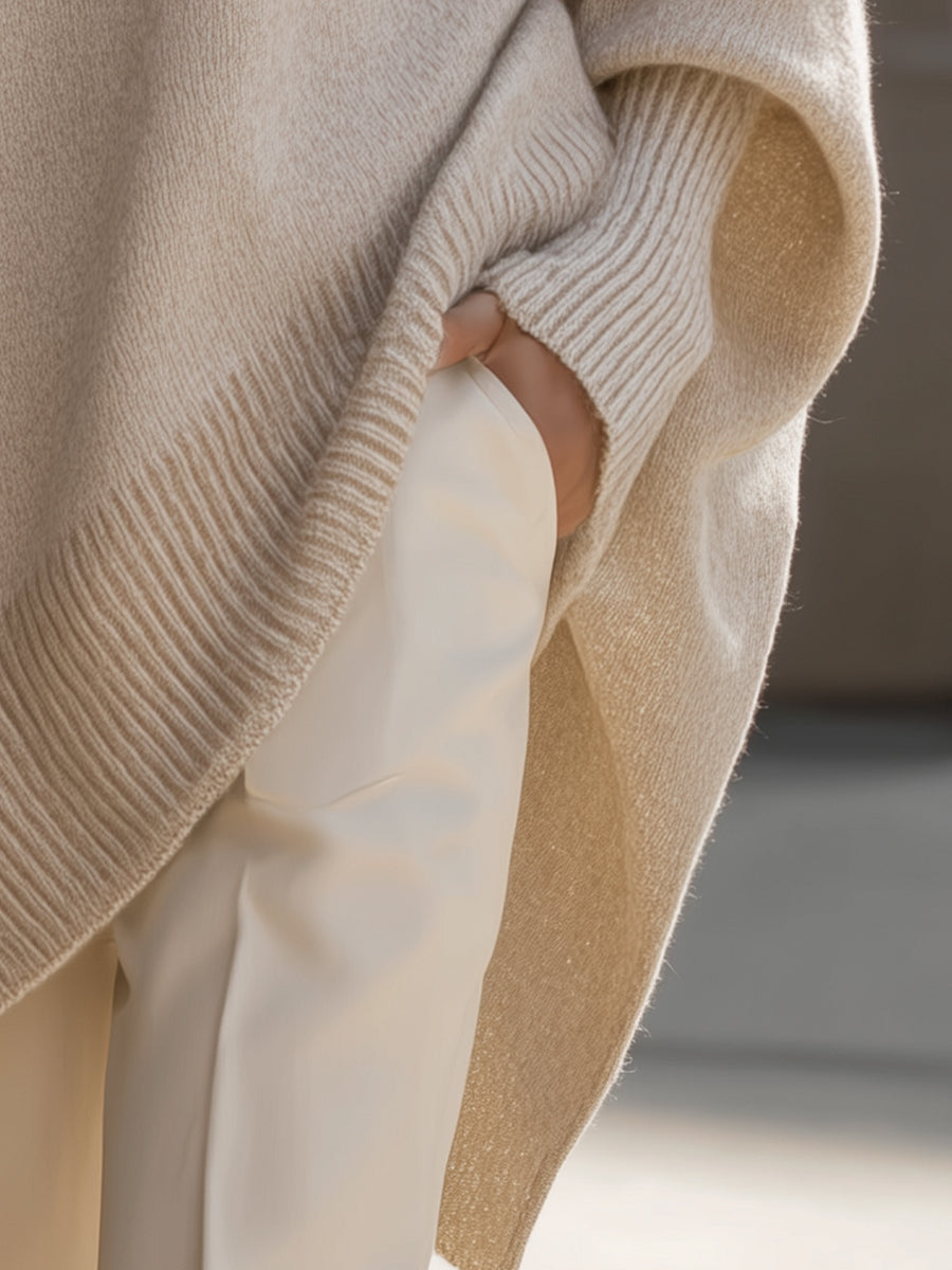 Ludovica | Pull Oversize avec Col Large