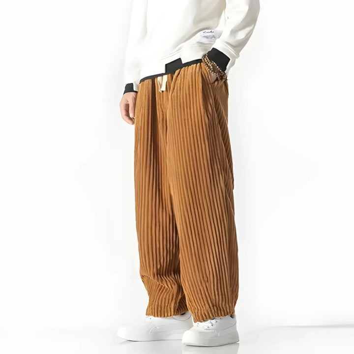 Nemu - Pantalon en velours côtelé