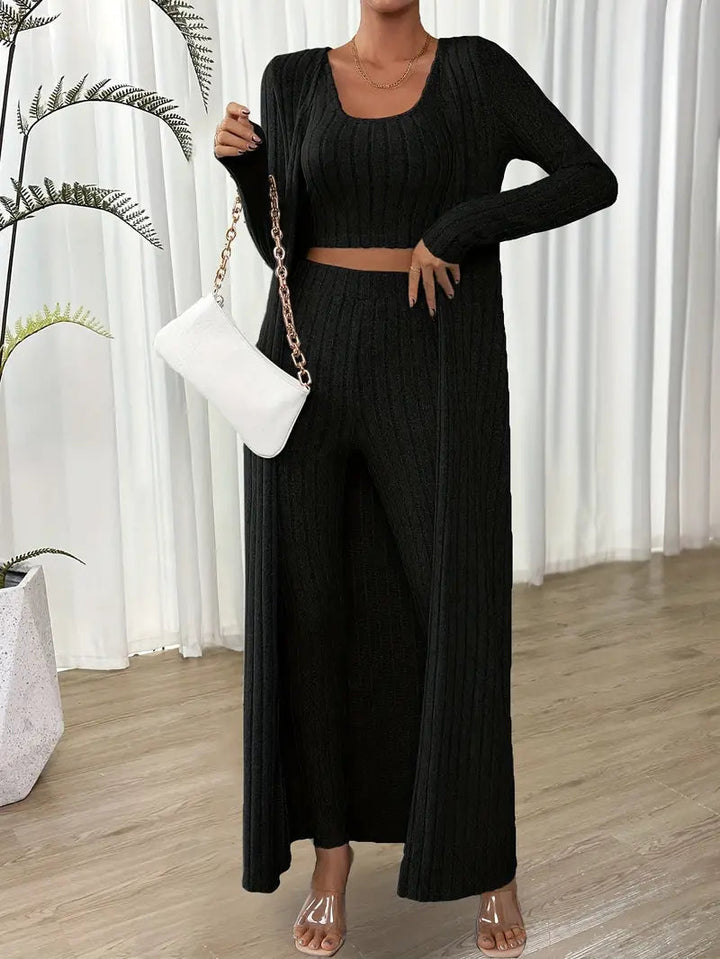 Solène - Chic Ribbed Set