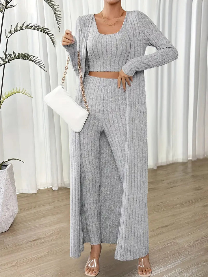 Solène - Chic Ribbed Set