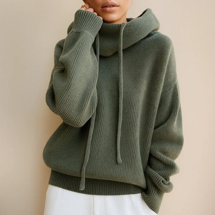 Annalina™ | Hoodie Tricoté