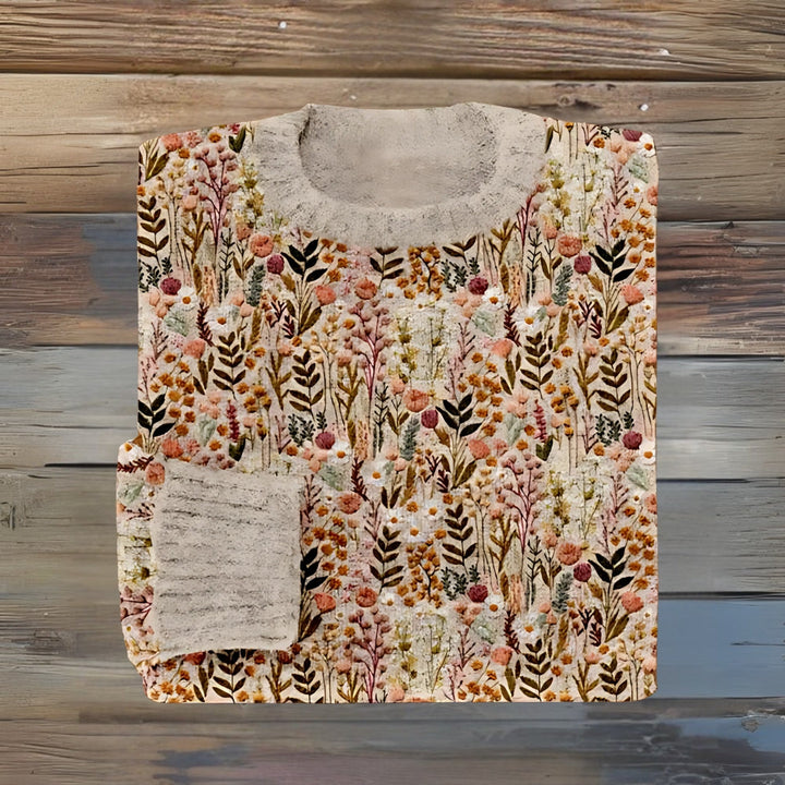 Nova™ | Pull fleuri confortable