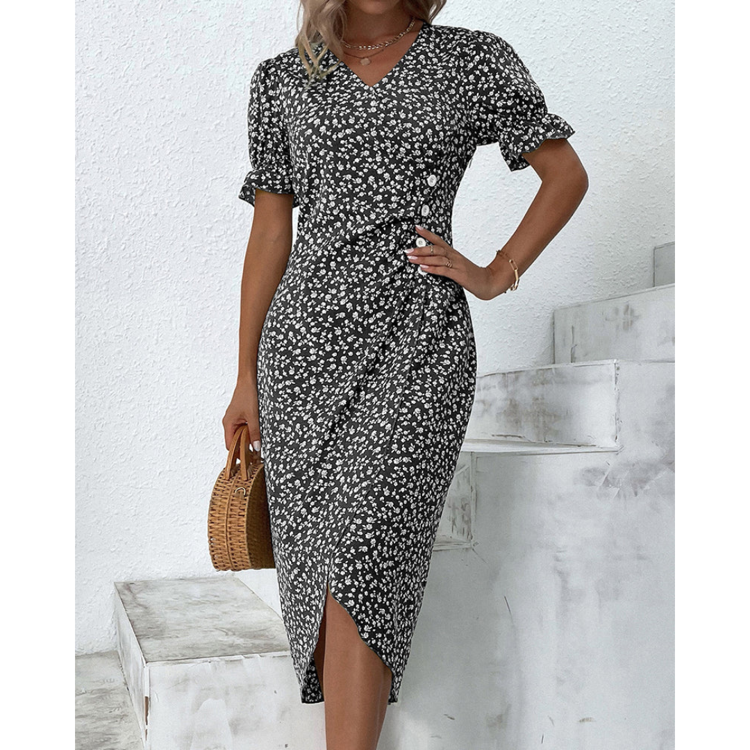 Miri™ | Robe Enveloppante Élégante