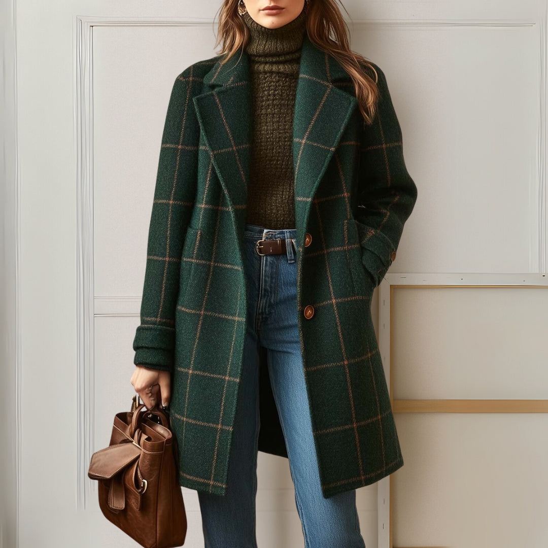Judith™ | Élégante longue veste chaude