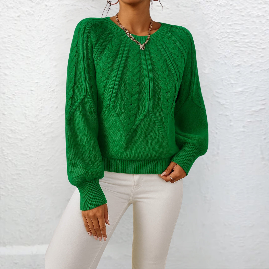 Erika™ | Pull en tricot élégant avec des manches amples