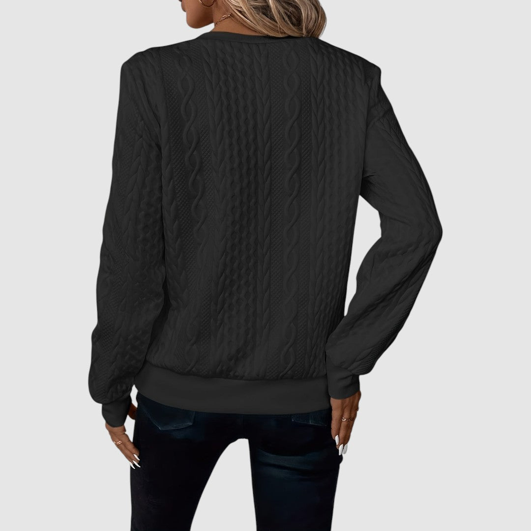 Rozárie - Pull tissé stylé