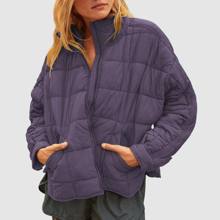 Gabriela - Veste légère et compacte matelassée avec zip