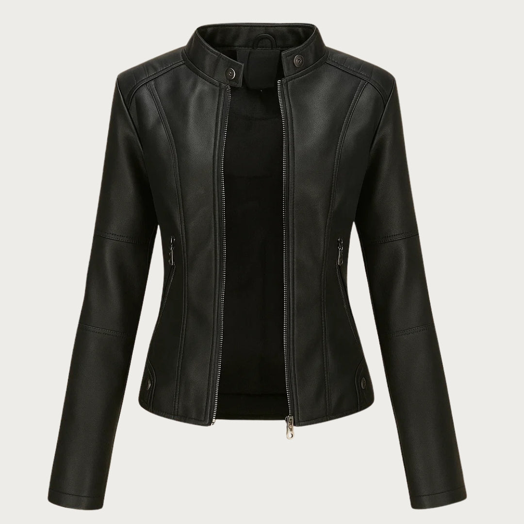 Jeniffer™ | Veste en cuir au style moderne