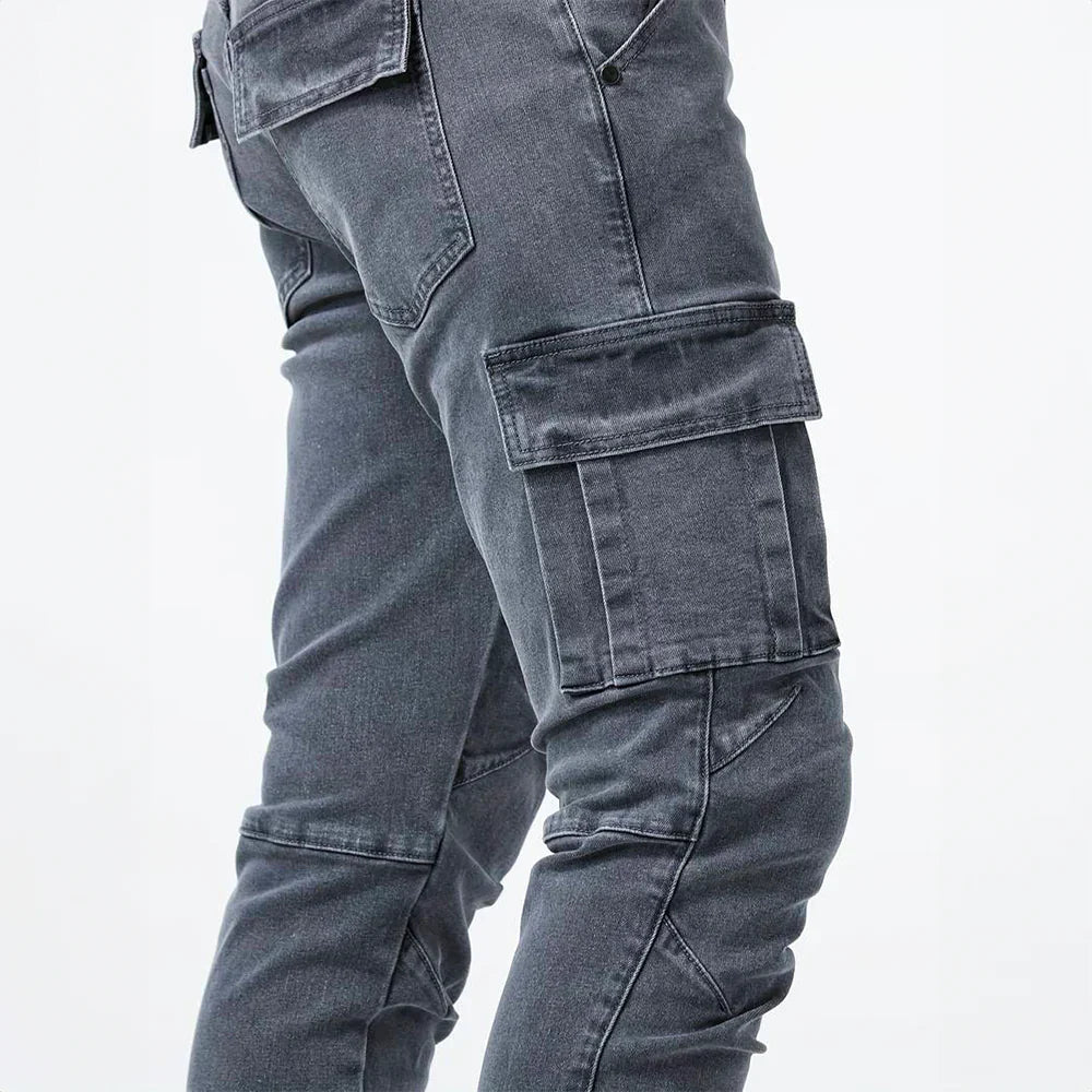 ALEX™ | JEANS CARGO ÉLASTIQUES