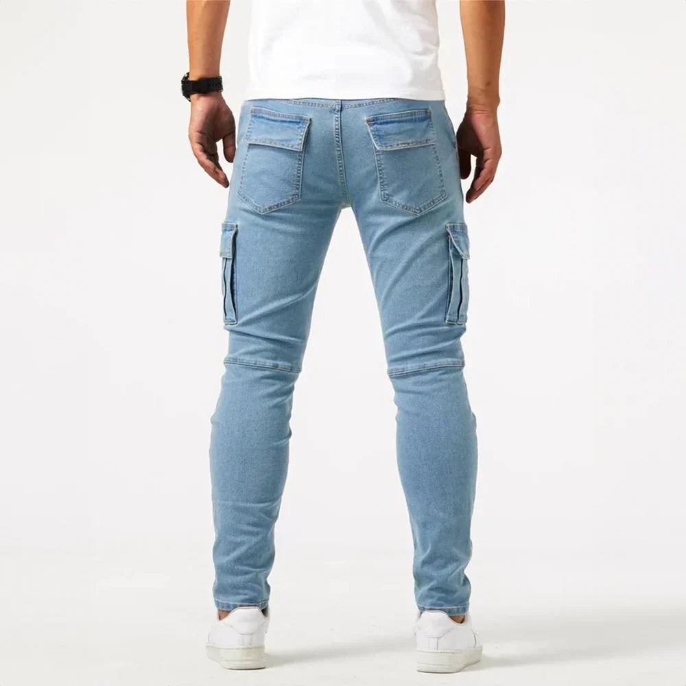ALEX™ | JEANS CARGO ÉLASTIQUES