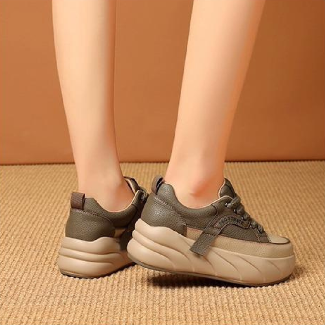 Chaussures Orthopédiques Hautes en Cuir