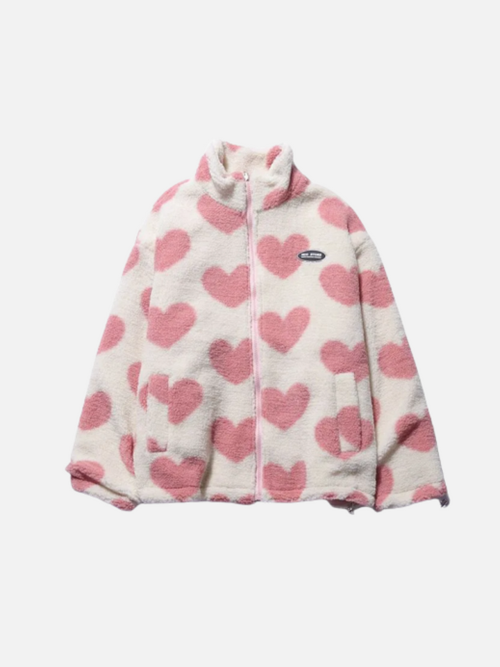BacioDeluxe™️ | Veste à Coeur Double Face – Collection Unique