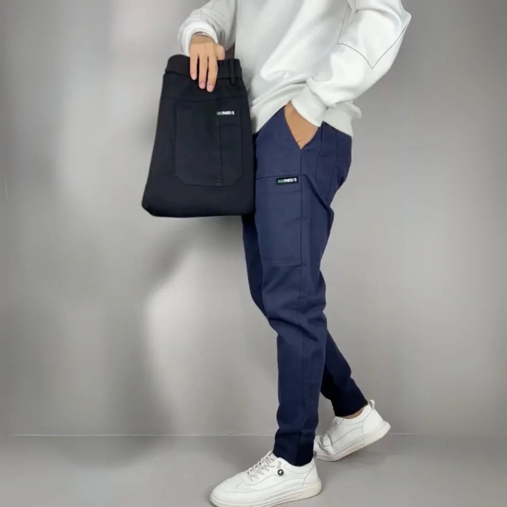Tommaso | Pantalons Cargo Élastiques Premium