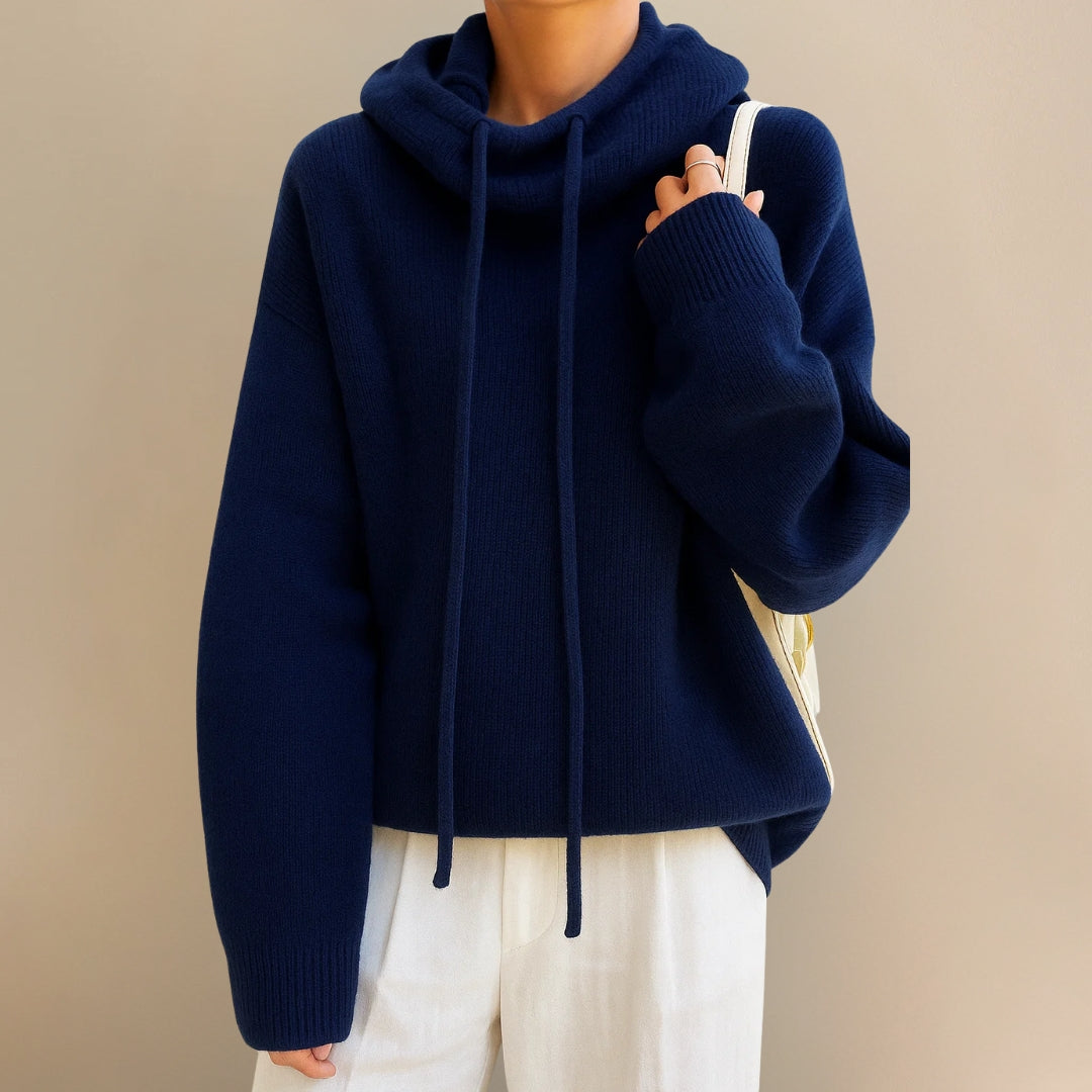 Annalina™ | Hoodie Tricoté