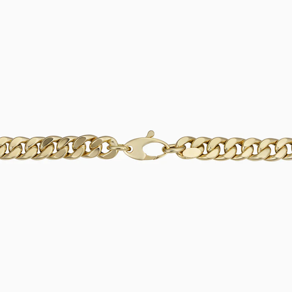 Bracelet cubain antique en or