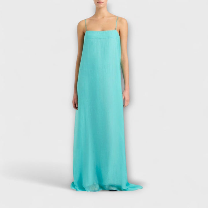 Madison - Robe Maxi Élégante avec Bretelles