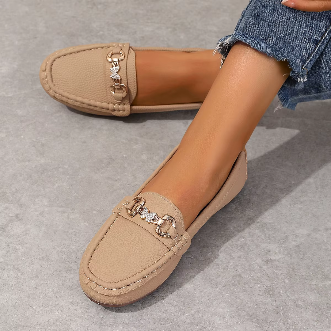 Cuir Ricci Mocassins pour Femmes