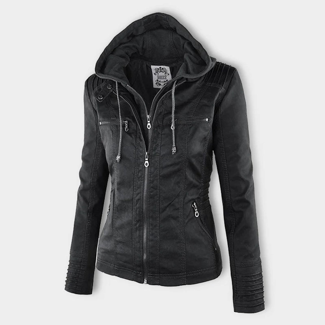 Monika™ | Veste en cuir robuste et élégante