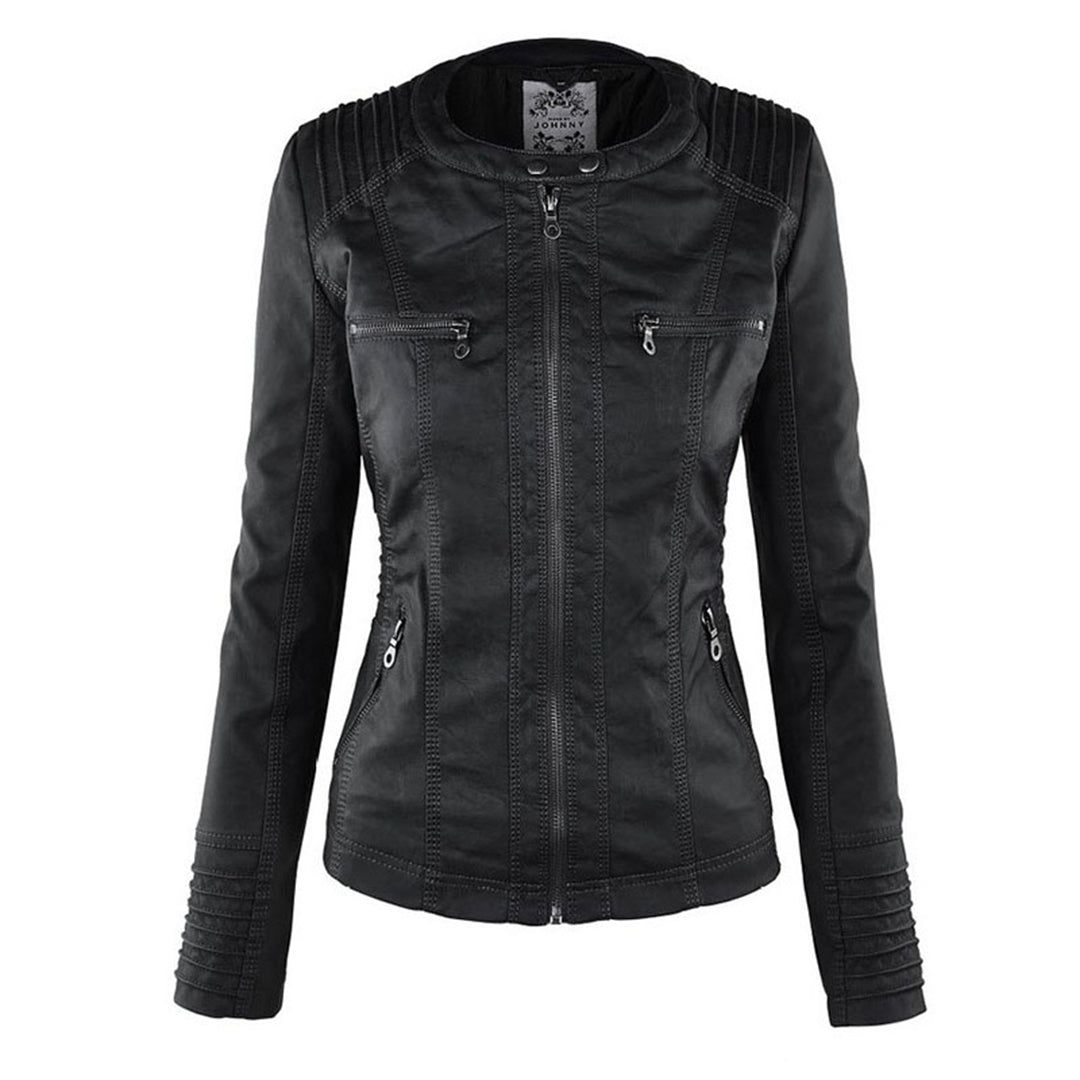 Monika™ | Veste en cuir robuste et élégante