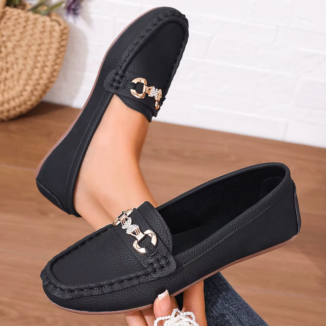 Cuir Ricci Mocassins pour Femmes