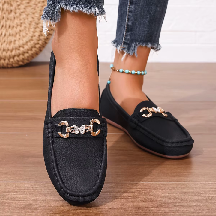 Cuir Ricci Mocassins pour Femmes