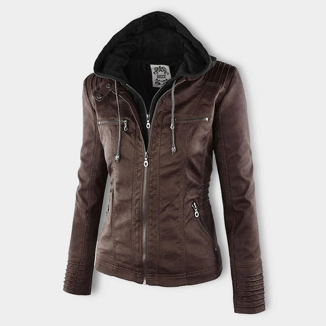 Monika™ | Veste en cuir robuste et élégante