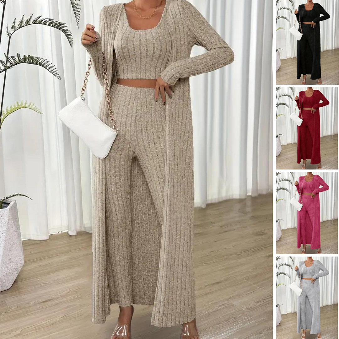 Solène - Chic Ribbed Set