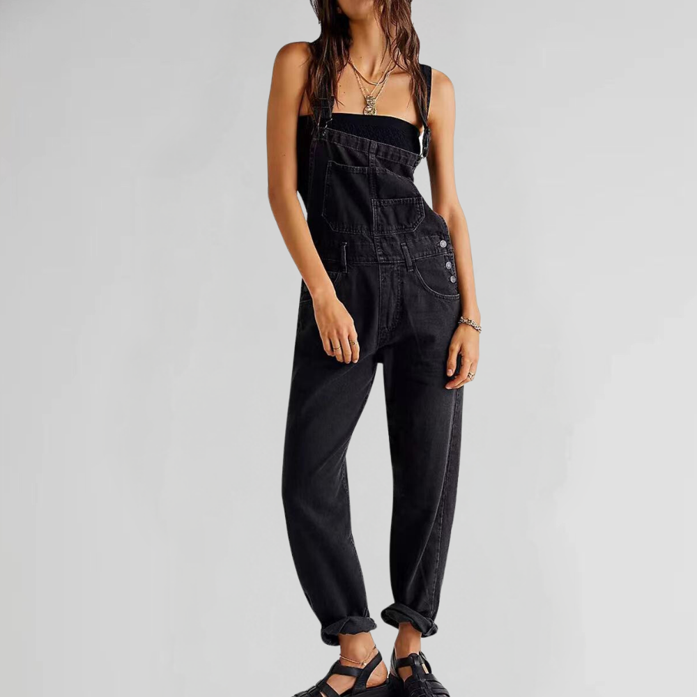 Jacqui - Urban Denim Jumpsuit