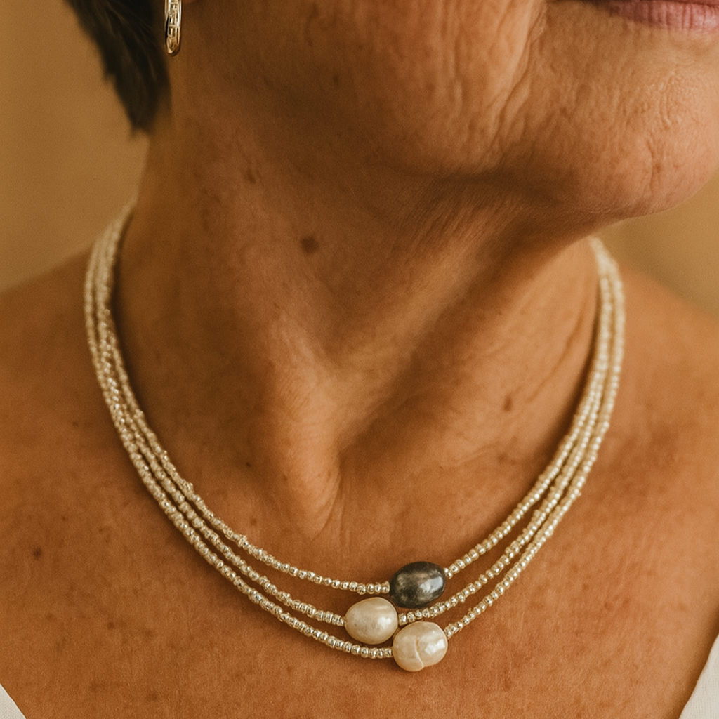 Collier en Perles Naturelles