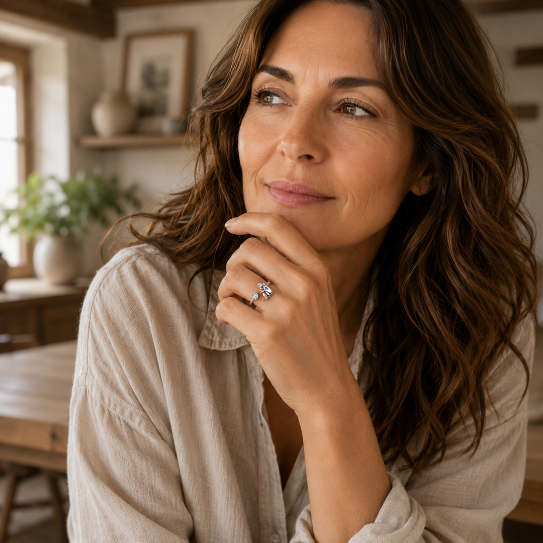ARGO | Bague Ajustable avec Gravure