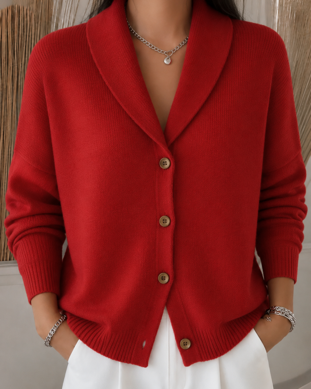 Sienna | Cardigan avec Col