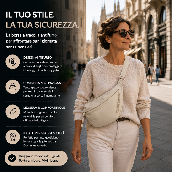 Elena | Sac à bandoulière Beige