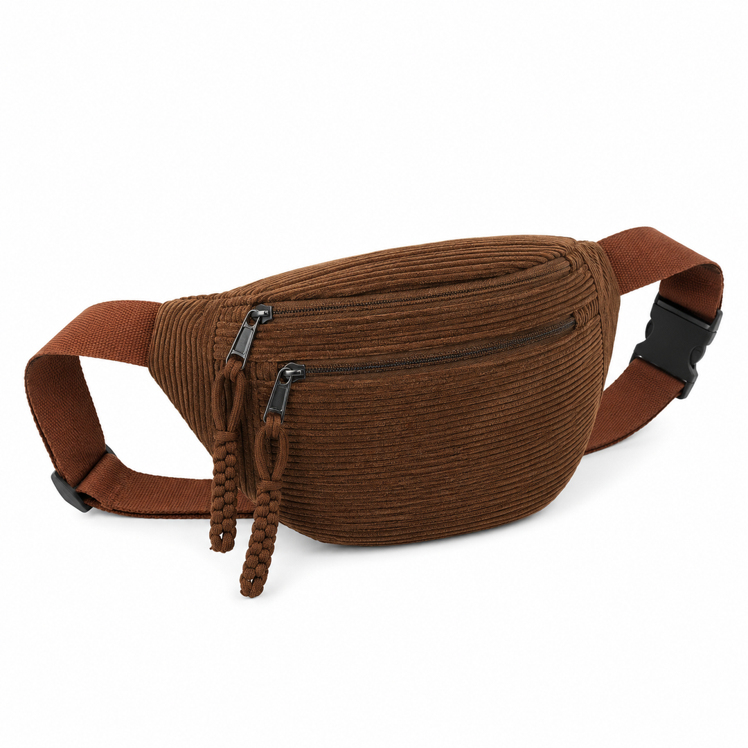 Petra | Sac à bandoulière en velours côtelé