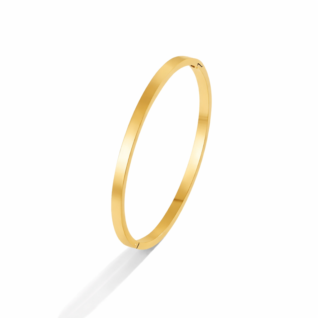 Bracelet rigide doré Lilah