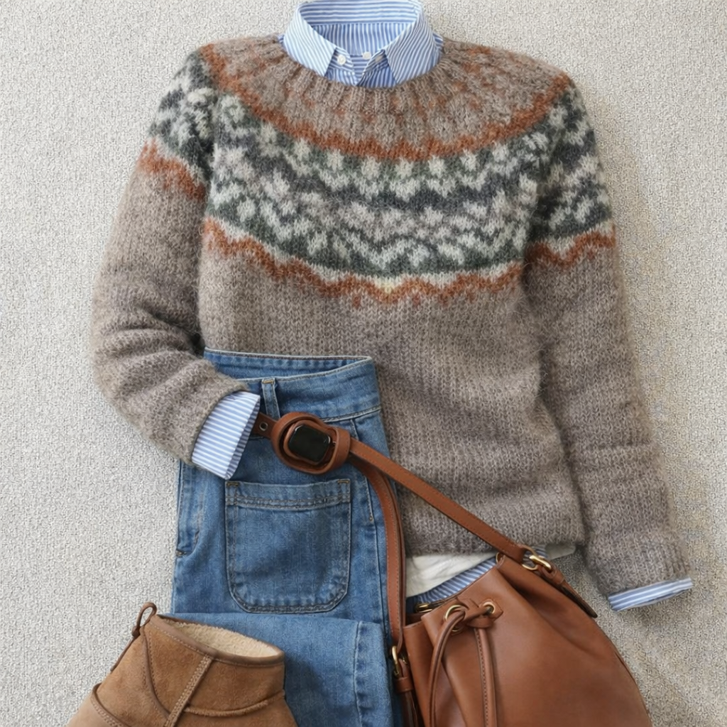 Mathilda™ | Pull en tricot nordique Heritage