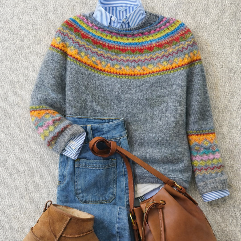 Mathilda™ | Pull en tricot nordique Heritage