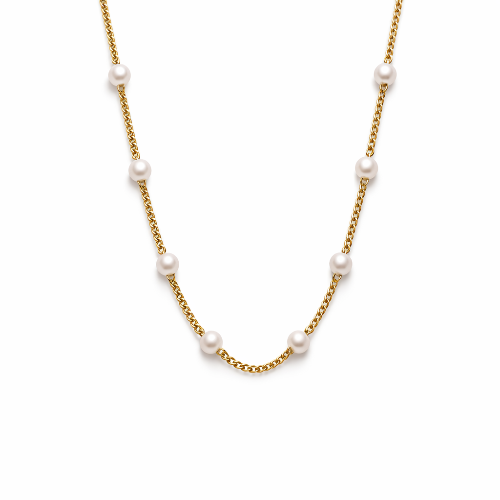 Collier Nura Perla en Or 18K
