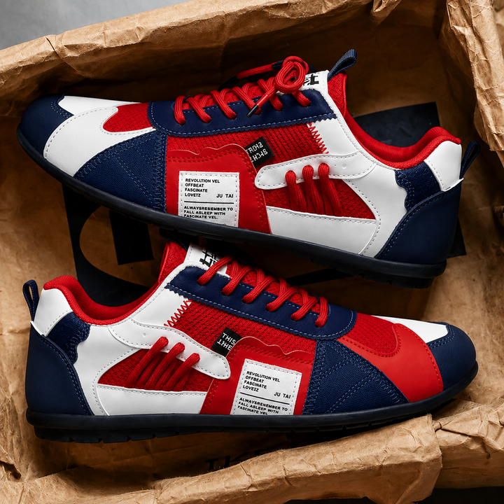 Arman | Baskets rétro colorées