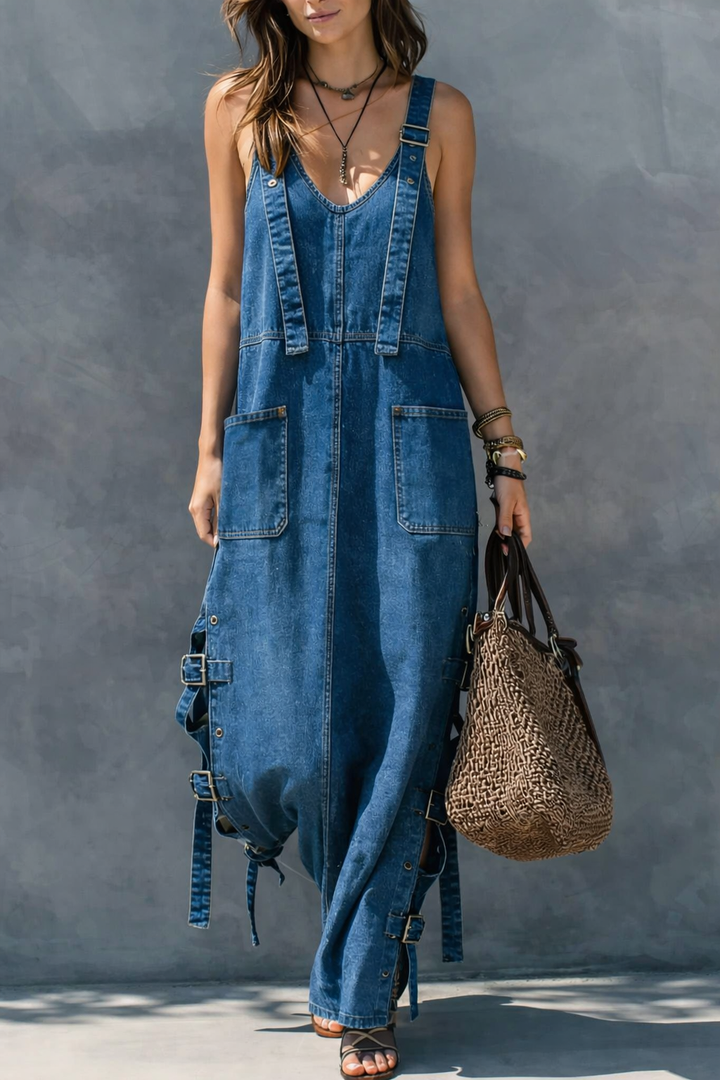 Harper | Jean Mono à Taille Élastique
