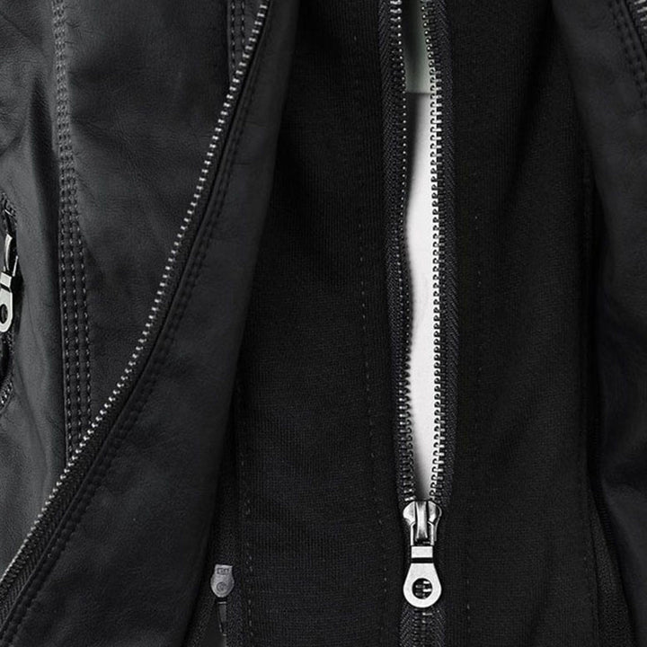 Monika™ | Veste en cuir robuste et élégante