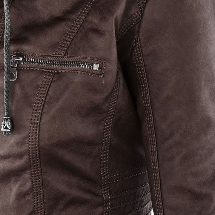 Monika™ | Veste en cuir robuste et élégante