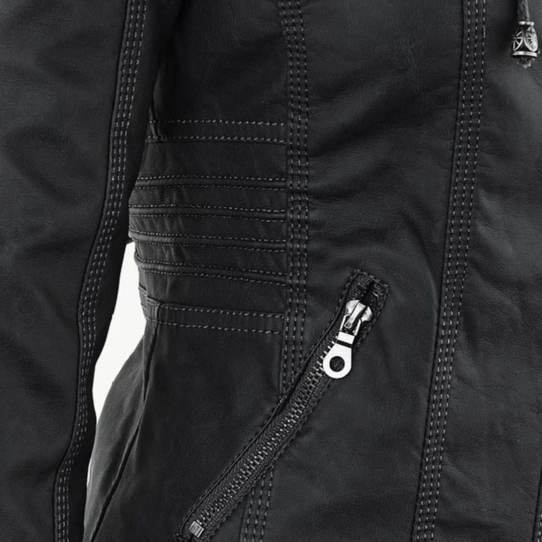 Monika™ | Veste en cuir robuste et élégante