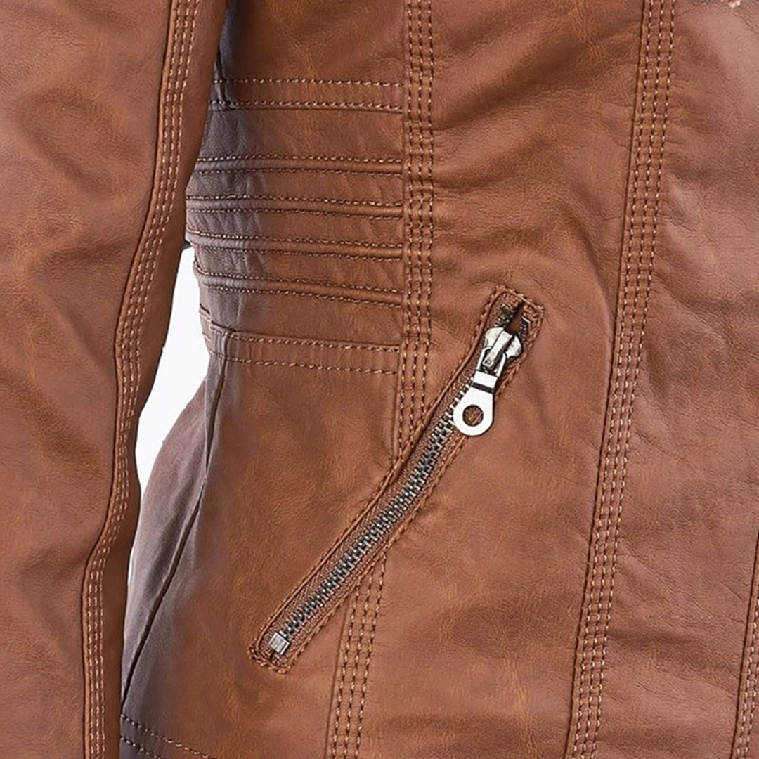 Monika™ | Veste en cuir robuste et élégante